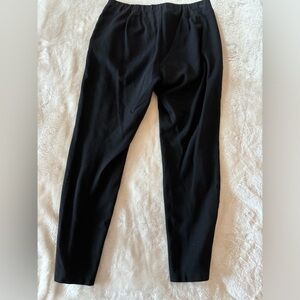 Eileen Fisher black pull on pants